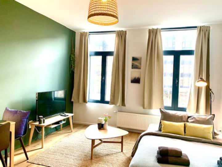 Cozy Apartment In Antwerpen Centraal Anvers Dış mekan fotoğraf